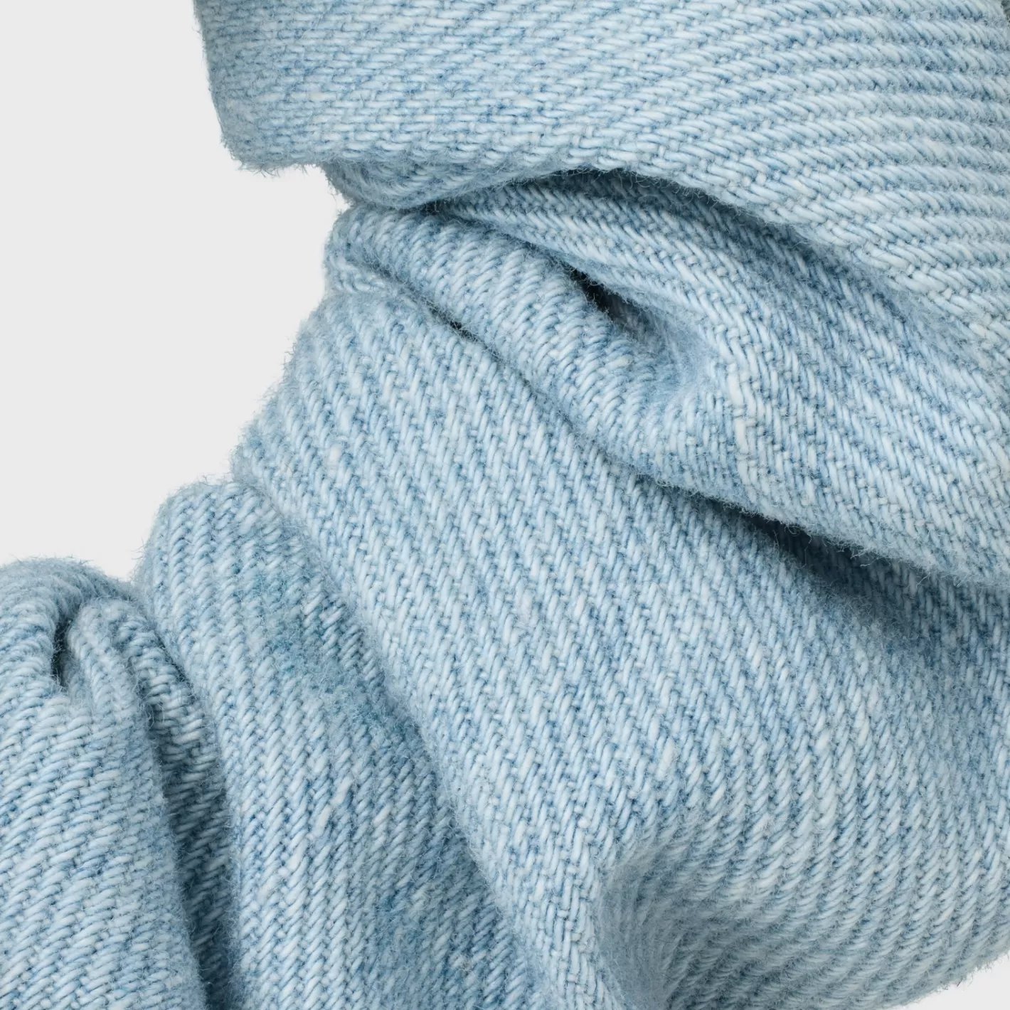 Flash Sale CELINE Scrunchy Denim in Cotton and Brass with Gold Finish GOLD/BLUE