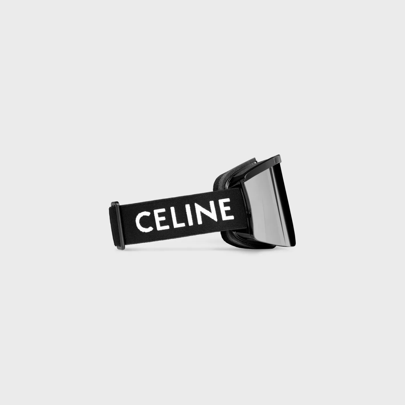 Flash Sale CELINE Ski Mask in Injected nylon with Mirror Lenses BLACK