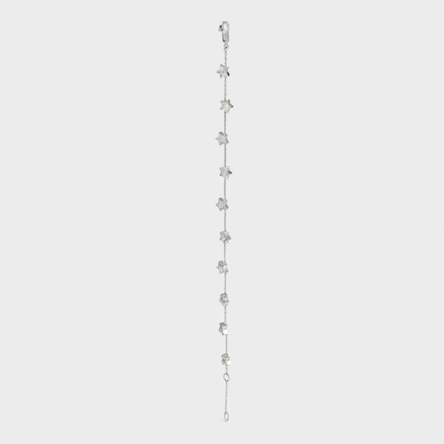 Discount CELINE Etoile Multi Stars Bracelet in White Gold and Diamonds WhiteGoldandWhite