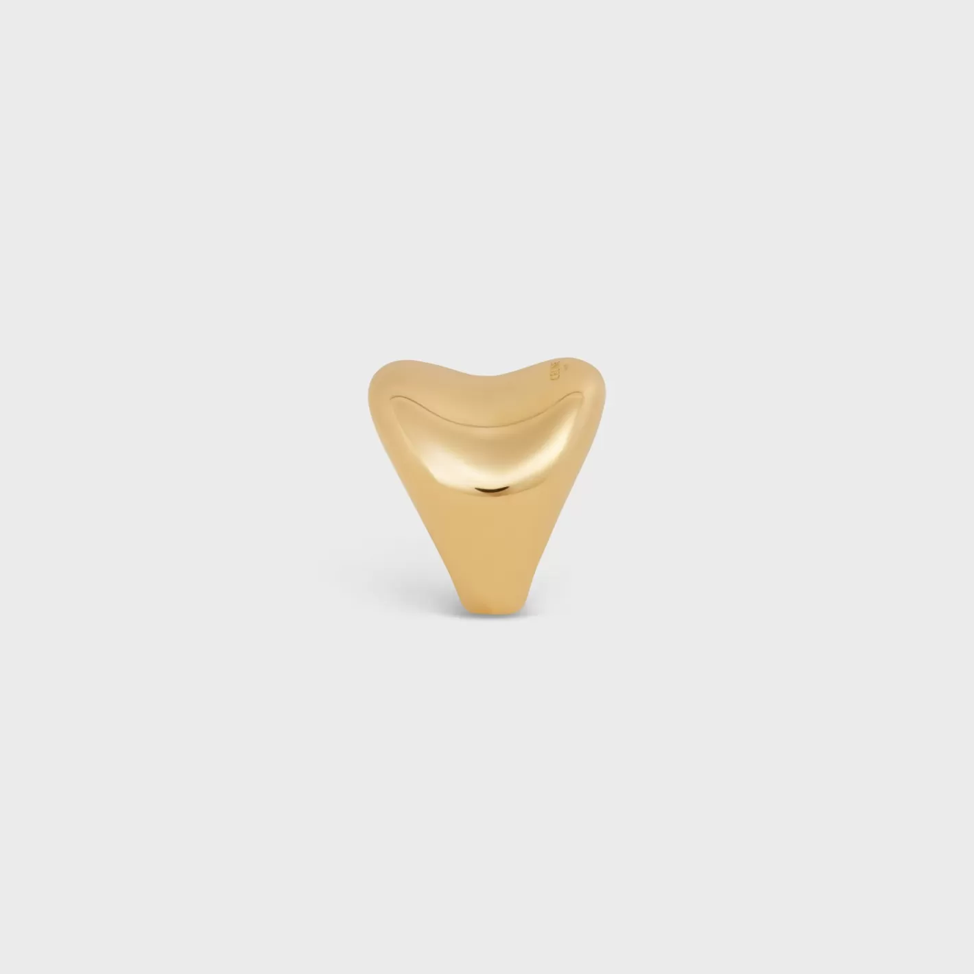 Sale CELINE Formes Abstraites Cosmos Ring in Brass with Finish GOLD