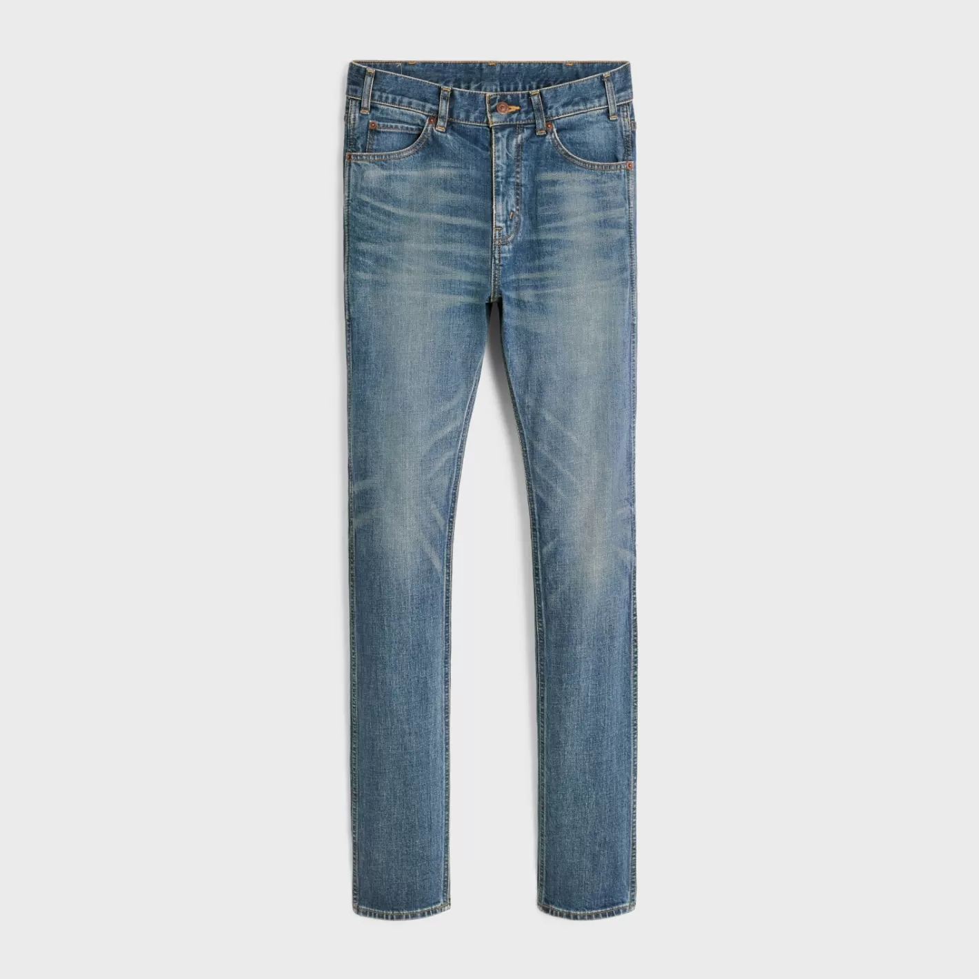 Cheap CELINE skinny jeans in vintage union wash denim VINTAGEUNIONWASH