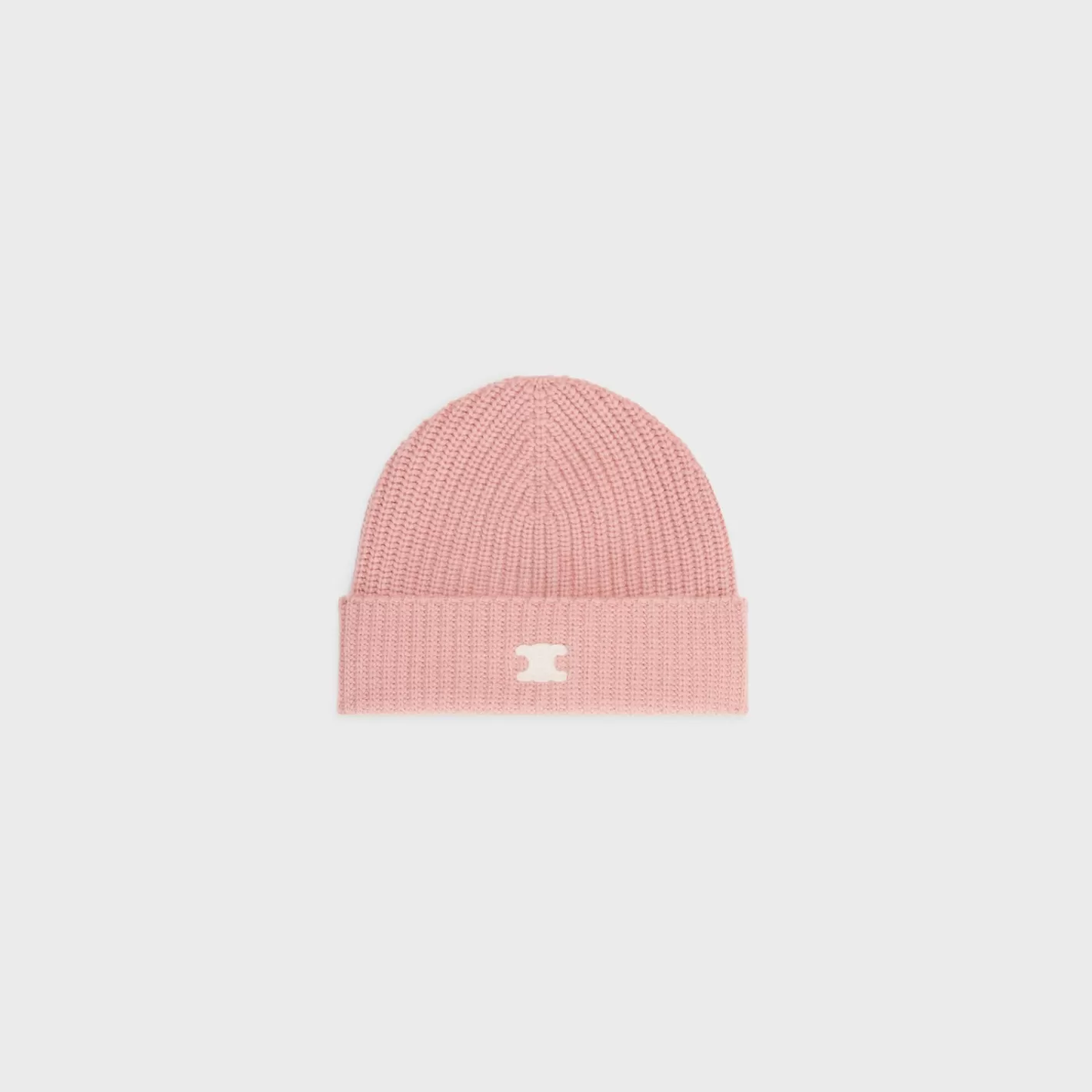 Discount CELINE Triomphe beanie in heritage cashmere PINK
