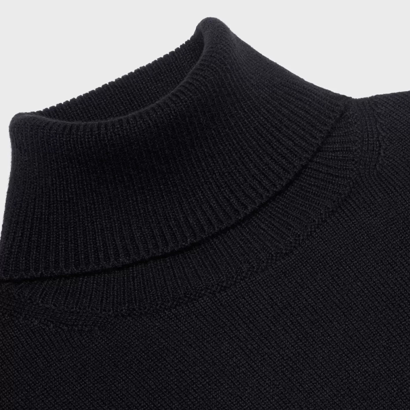 Flash Sale CELINE TURTLENECK SWEATER IN HERITAGE CASHMERE BLACK