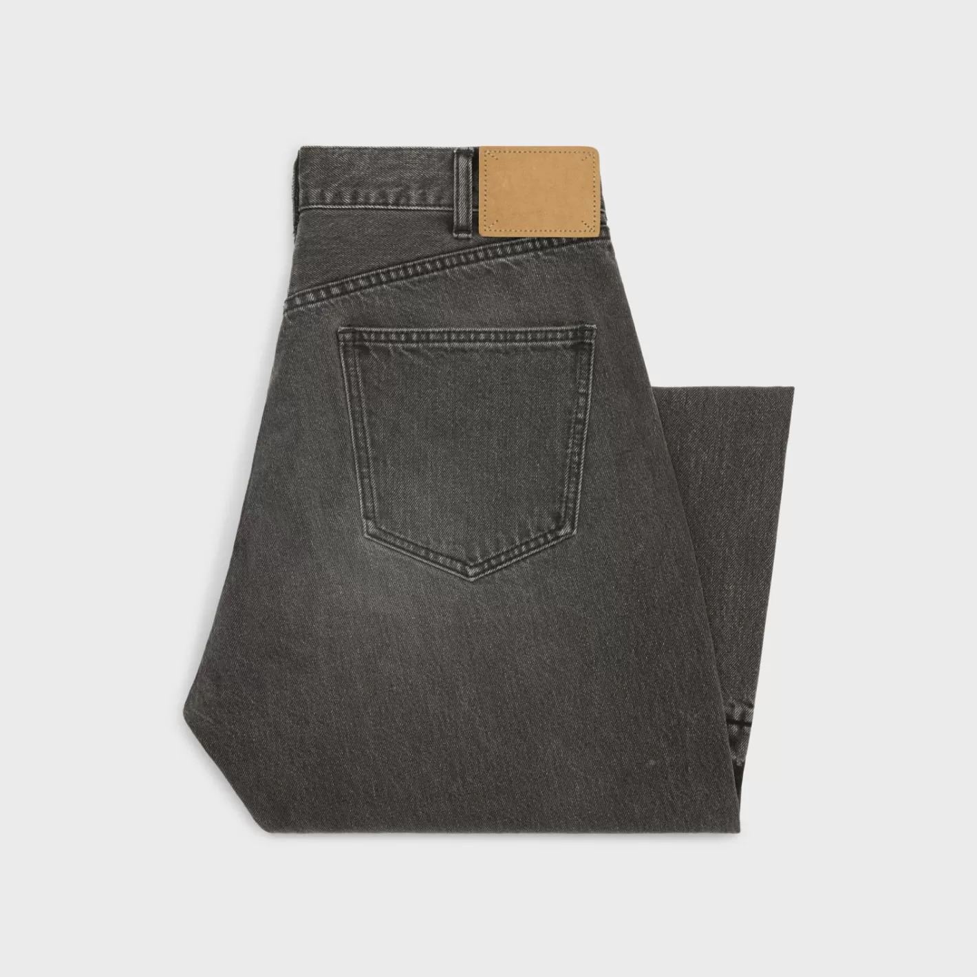 Hot CELINE wesley jeans in vintage black wash denim COSMICBLACK